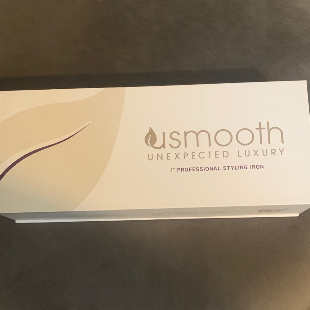 1" Professional Styling Iron - White